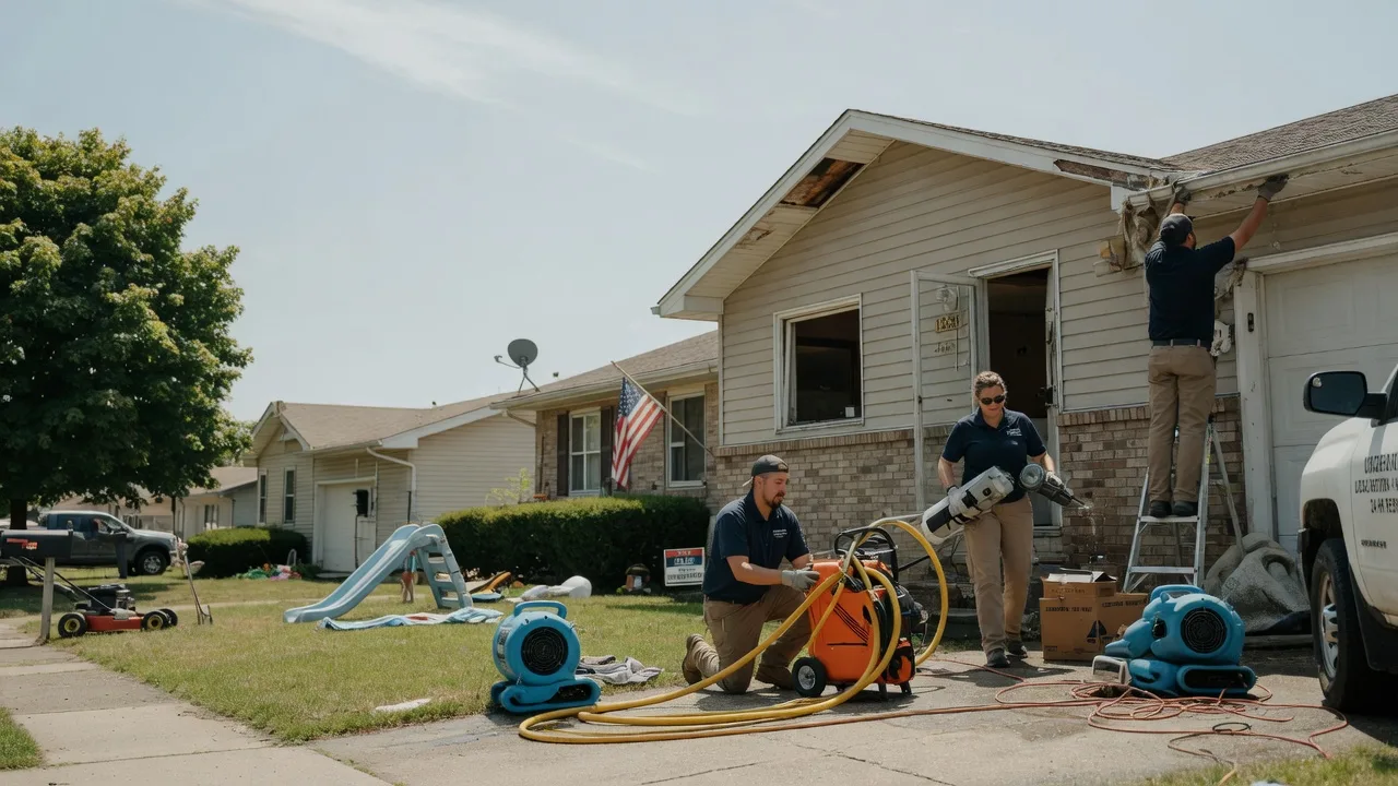 Water Damage Restoration in Achille, OK near me